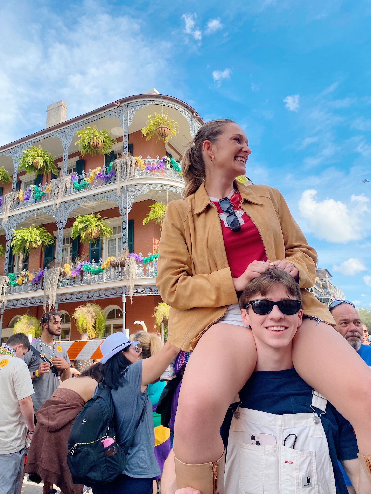 Mardi Gras Shoulders
